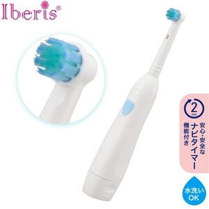 Iberis 電動歯ブラシ 丸型ブラシ｜HB-C6K-W 00-5836 OHM オーム電機