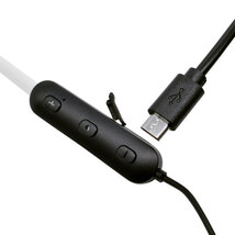 ラスタバナナ Bluetooth 5.0 ネックバンド型ワイヤレスイヤホン ハンズフリー通話 ホワイト｜RBTESMS04WH 15-8829_画像2