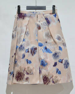  domestic regular goods Christian Dior Christian Dior flower print skirt floral print F36 Y-309882