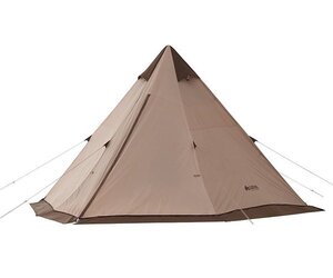 1円~新品未使用 ロゴス Tradcanvas VポールTepee 400-BA 71805573 キャンプ ドームテント ワンポールテント ティピー型テント LOGOS
