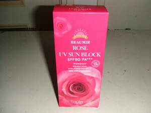  новый товар Корея cosme BEAUMIR rose UV SUN BLOCK SPF50/PA+++ 70g