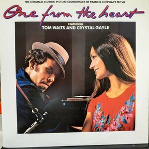 日本盤LP！Tom Waits And Crystal Gayle / One From The Heart 1982年 CBS SONY 25AP 2436 フランシス・フォード・コッポラ監督サントラ！