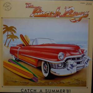 日本盤12インチ非売品プロモ見本盤 白ラベル！Beach Boys / Catch A Summer '81 81年 CAPITOL PRP-8176 ビーチ・ボーイズ Brian Wilson