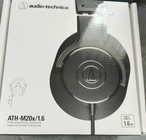 1円スタート 【美品】モニターヘッドホン audio technica オーディオテクニカ ATH-M20x _画像1