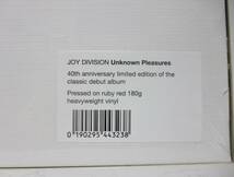 ruby red lp　joy division　unknown pleasures_画像3