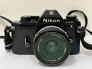 【10199】NIKON EM 35mm 1:2.5 フィルムカメラ 動作未確認