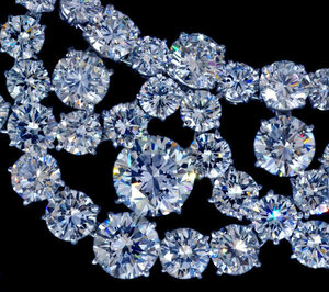 *【HARRY WINSTON】ハリーウィンストン 天然大粒絶品ダイヤモンド 超高級Pt950セレブリティネックレス