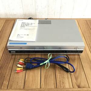 ▼【通電OK】SONY SLV-D383P DVDプレーヤー/ビデオカセットレコーダー VHS コンビデッキ 一体型 リモコン無し ソニー