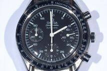 OMEGA オメガスピードマスター SPEEDMASTER 自動巻き クロノグラフ ブラック 中古 Ref35105000 ギャランティカード有りメンズ腕時計 _画像1