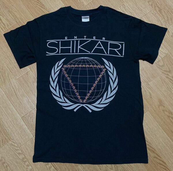 ENTER SHIKARI オフィシャルTシャツ Sサイズ エンター・シカリ エンターシカリ 来日公演 バンドTシャツ