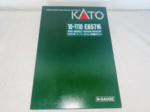 美品　KATO Nゲージ E657系 スーパーひたち 基本 6両セット 10-1110
