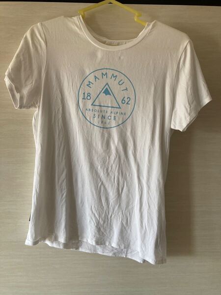 マムート Tシャツ MAMMUT 白 レディース AsiaMサイズ