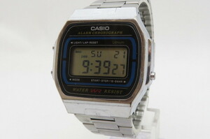 1円～【動作品】CASIO カシオ アラームクロノグラフ A146W デジタル メンズ腕時計　6-3-33