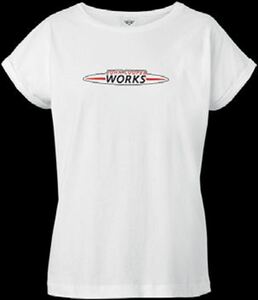 コンバーチブル JCW JCWロゴ・Tシャツ（レディース） MINI純正部品 7BA パーツ オプション