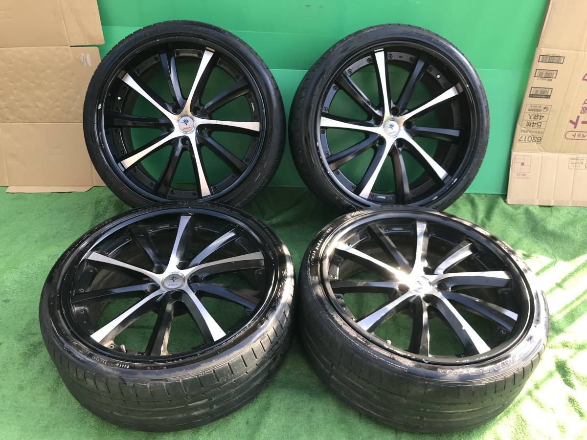 新年の贈り物 220921-01 4本 21inch KRÄNZE Wed's アルミホイール