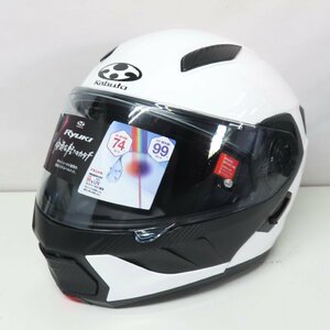 【新品未使用】【美品】OGK Kabuto オージーケーカブト RYUKI リュウキ システムヘルメット Sサイズ フルフェイス バイク 二輪 オートバイ