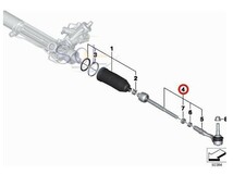 BMW E60 E61 E63 E64 ステアリング タイロッド 左右セット 525i 530i 540i 545i 550i M5 630i 645Ci 650i M6 32106777479 出荷締切18時_画像2