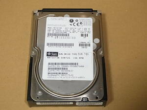 ■SUN純正 SUN72G MAT3073NC SCA 72G 10K HDD/不動/ジャンク (SH636J)