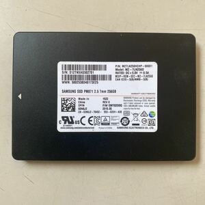 Samsung SSD SATA MZ7LN256HCHP 256GB 2.5インチ MZ7LN256D 動作確認済み 　L2701