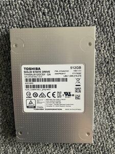 TOSHIBA SSD 2.5インチ　THNSNJ512GCSY 512GB 動作確認済み L0154