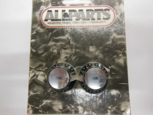 ALLPARTS Black Tone Reflector Knobs PK-0182-023