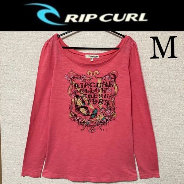 美品☆Rip Curl ロンT 長袖Tシャツ M リップカール オーストラリア