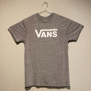 【並行輸入品】VANS ショートスリーブTシャツ サイズL MN VANS CLASSIC T-SHIRT ライトグレー LIGHT GREY ロゴ 灰色 半袖の画像1