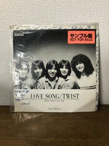 LOVESONG HELLO TWIST 80年JALCMソング レコード 昭和レトロ 音楽 ミュージック サンプル