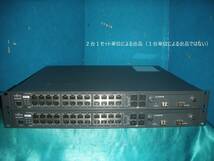 ☆2台セット！w/2*10Gb SFP+, L2 GbE Switch！Fujitsu/富士通 SR-S324TC1 [SJ324TC1]！(#F3-733)「120サイズ」☆_画像1