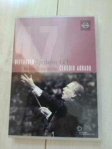 クラウディオ　アバド指揮　ベートーヴェン交響曲第4番、第7番　ベルリンフィル　2001年