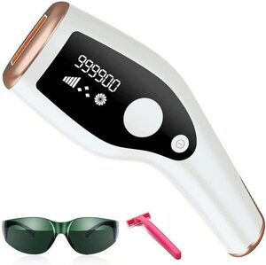 脱毛器 家庭用 99万回数 レーザー脱毛 5段階調節 IPL脱毛 メンズ レディース 光美容器 髭 顔 VIO対応 全身適用 男女兼用