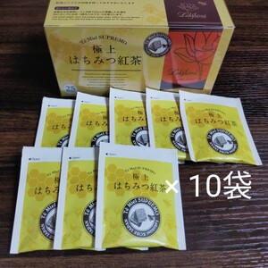 【新品未開封・匿名配送・送料無料】 ラクシュミー 極上はちみつ紅茶 ティーバッグ 10袋