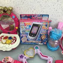 【ジャンク】プリキュア アイカツ 女の子 おもちゃ 大量セット 女児玩具 傷汚れ欠品破損有り 動作未確認 100サイズ_画像3