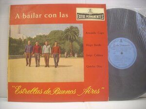 ●モノラル アルゼンチン盤 LP A BAILAR CON LAS ESTRELLAS DE BUENOS AIRES / エストレラスデブエノスアイレス 1960年 ◇r40603