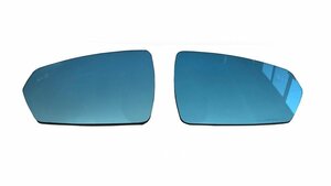 * exchange type VW Polo POLO AW1 Volkswagen blue mirror wide view door mirror lens [006973]