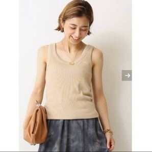 ドゥーズィエムクラス RIBタンクトップ