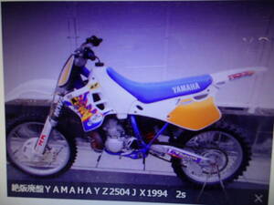 絶版廃盤ＹＡＭＡＨＡＹＺ2504ＪＸ19942stroke racing machine For competition趣味のバイクショップ　株式会社ギフトップトレ－ディング