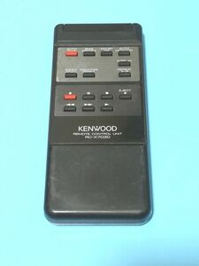 **529k11 bacteria elimination settled KENWOOD Kenwood cassette deck remote control RC-X7030 KX-7030 infra-red rays luminescence verification settled **