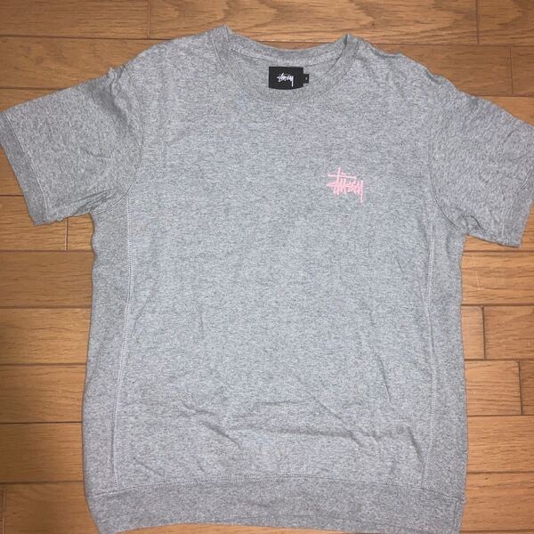 stussy グレー 半袖 美品