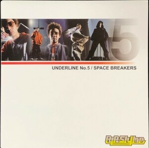 ☆RIP SLYME 「UNDERLINE No.5 / SPACE BREAKERS」 完全生産限定盤 アナログ・レコード 12インチ 新品 未開封