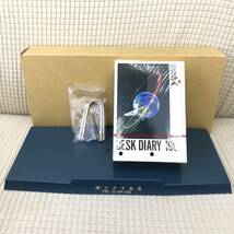 卓上型「DESK DIARY 1989年：日めくりカレンダー」 台座サイズ：約25.2cm×11cm 未使用 長期保管品 昭和レトロ_画像1