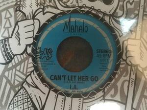 【EP】L.A. - CAN'T LET HER GO ハワイアン ヒップホップ LOVE ON THIS BEACH Jah Maoli RSD 2022