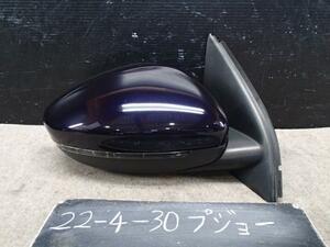  Peugeot 308 T9WHN02 right door mirror side mirror 