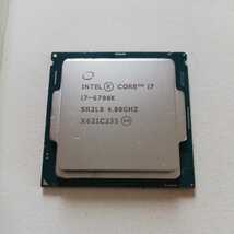 インテルIntel Core i7-6700k 4.00GHz LG1151　中古pc解体ジャンク品！_画像1