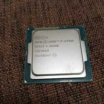 インテル Intel core i7 4790K 中古pc解体ジャンク品！_画像1