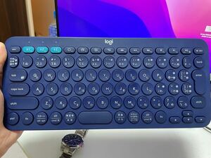 ロジクール ワイヤレスキーボード K380 ブルー