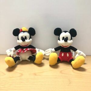 ★ ディズニーシー　レトロ ミッキー &ミニー ぬいぐるみセット ★ ディズニーランド ディズニー ミッキーミニー ぬいぐるみ 