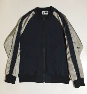 AMERI × FRAGMENT BLOUSON S BLACK アメリヴィンテージ フラグメント スカジャン スーベニア ジャケット JACKET ブルゾン 藤原ヒロシ