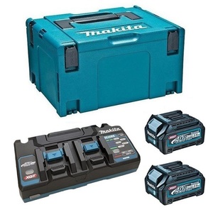  Makita A-71984 энергия соус комплект XGT4 40Vmax-2.5Ah батарея :BL4025x2 шт +2. быстрое зарядное устройство :DC40RB+ Mac упаковка 3 комплект новый товар A71984