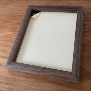  new goods black master wall masterwal photo frame S BK Picture frame photograph wooden walnut picture frame amount PHOTO FRAME art 